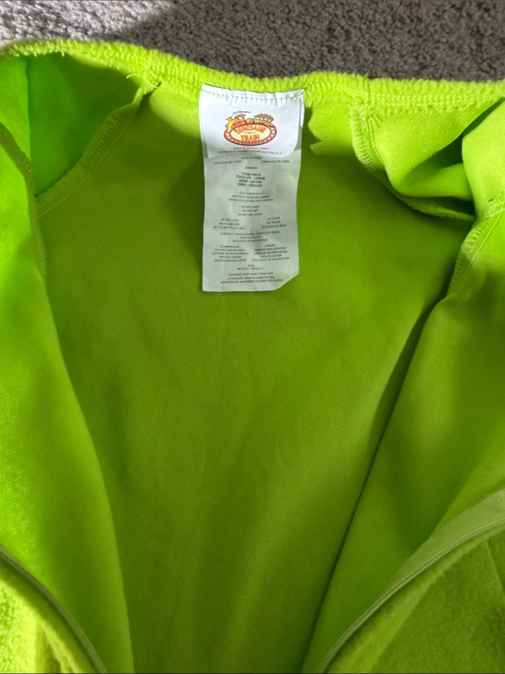 Dinosaur Train Pteranodon Costume - Zippered One-Piece - Picture 7 of 17